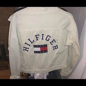 Pale Yellow Tommy Hilfiger Jean Jacket
